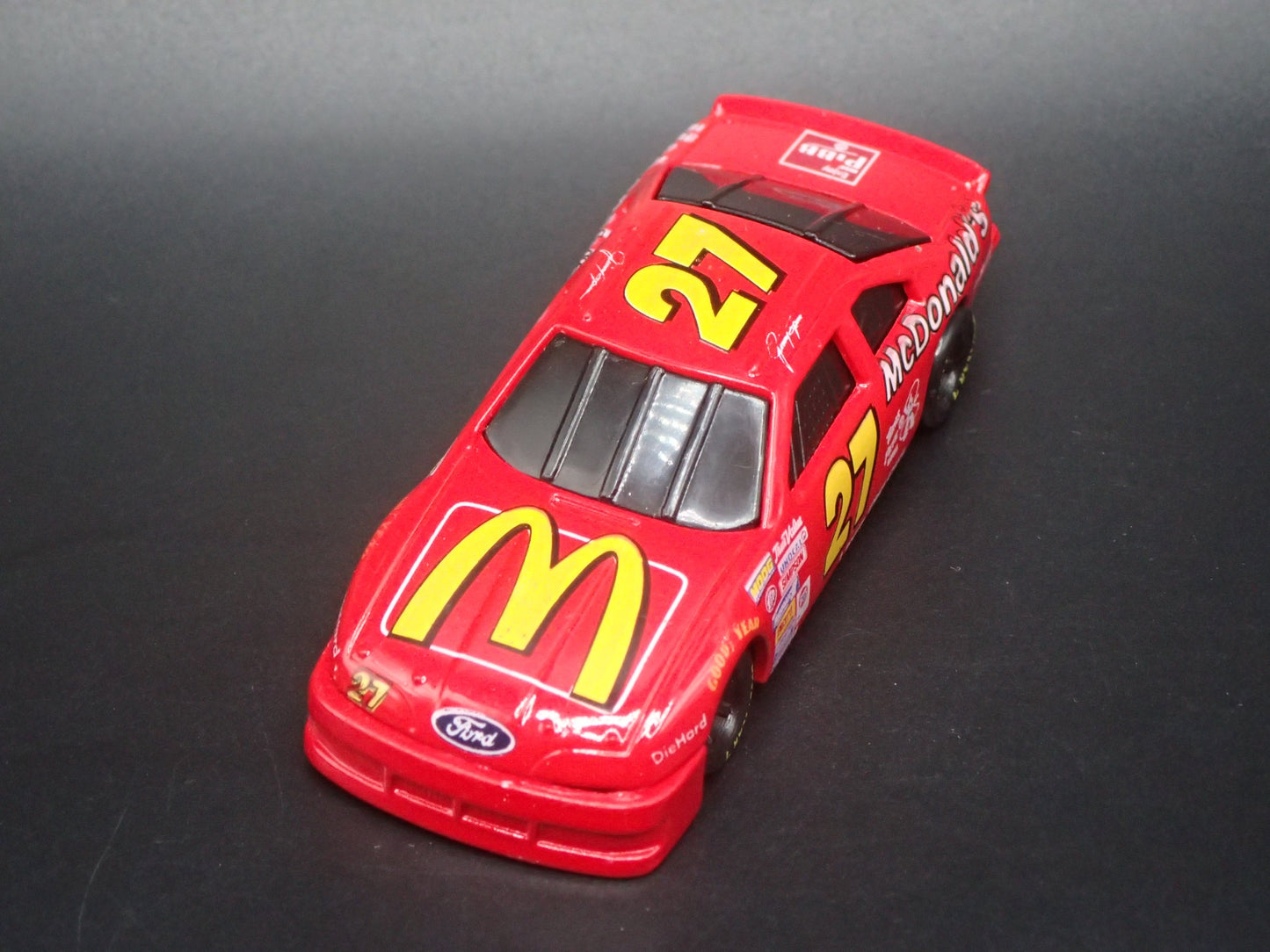 1994 94 FORD THUNDERBIRD 27 JIMMY SPENCER NASCAR 1:64 SCALE DIECAST MODEL CAR