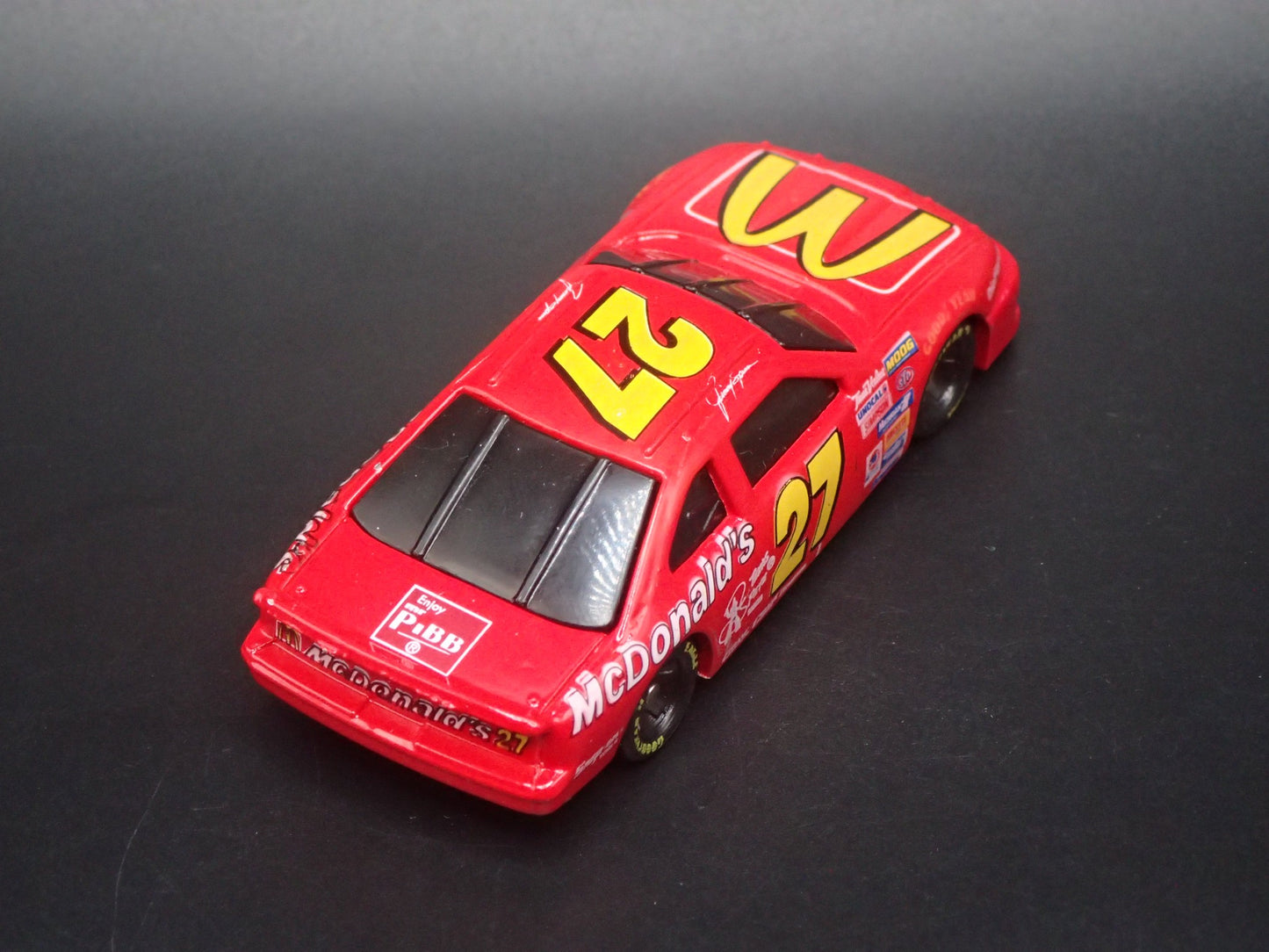 1994 94 FORD THUNDERBIRD 27 JIMMY SPENCER NASCAR 1:64 SCALE DIECAST MODEL CAR