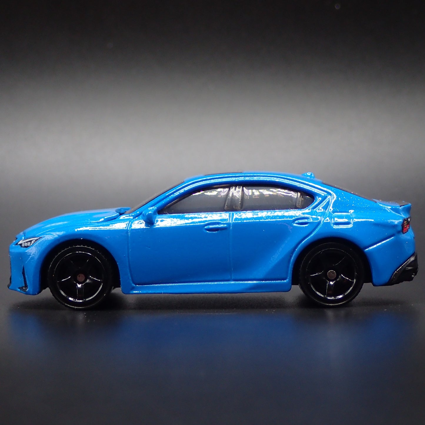 2022-2025 LEXUS IS 500 F SPORT BLUE 4 DOOR 1/64 SCALE DIORAMA DIECAST MODEL CAR