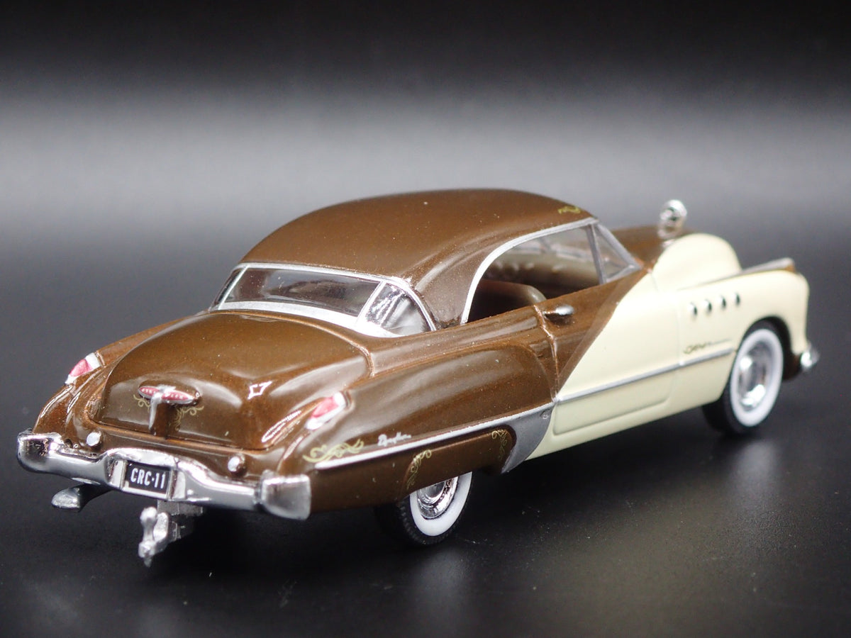 1949 49 BUICK ROADMASTER HARDTOP WITH HITCH 1/64 SCALE DIORAMA MODEL CAR-Burning Rubber Toy Company