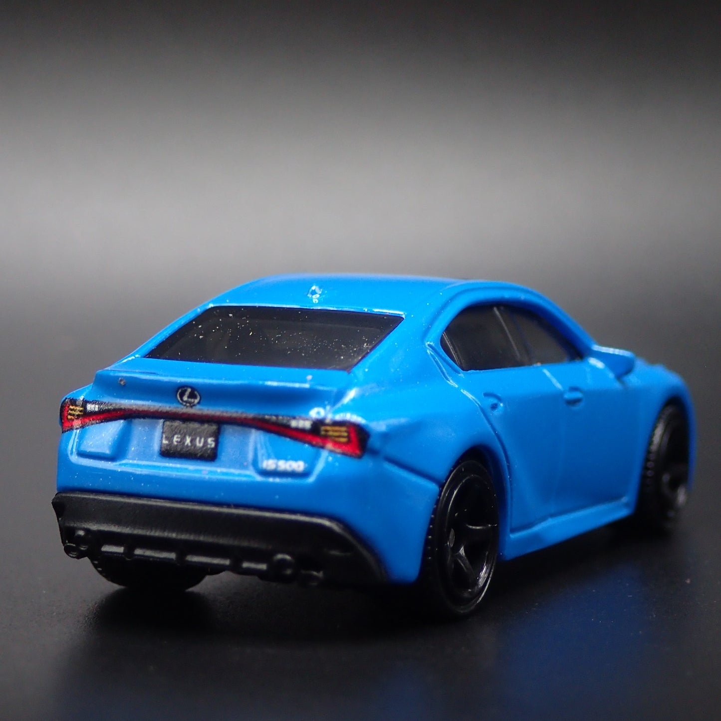 2022-2025 LEXUS IS 500 F SPORT BLUE 4 DOOR 1/64 SCALE DIORAMA DIECAST MODEL CAR