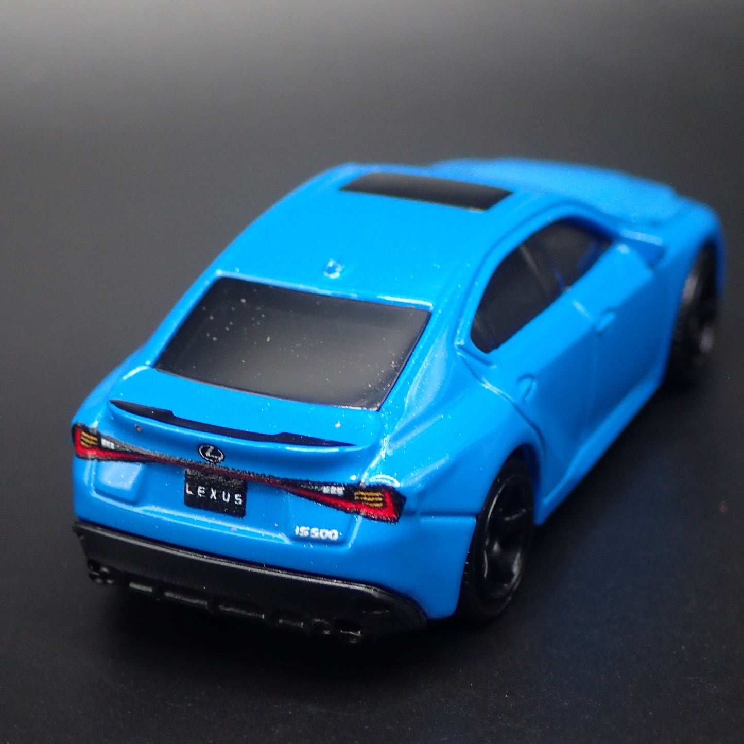 2022-2025 LEXUS IS 500 F SPORT BLUE 4 DOOR 1/64 SCALE DIORAMA DIECAST MODEL CAR