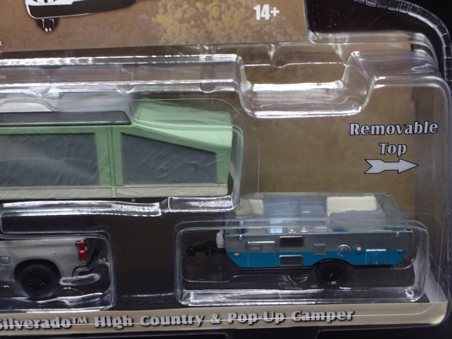 2024 CHEVY SILVERADO & POP UP CAMPER 2025 GREENLIGHT RAW CHASE HITCH & TOW 32