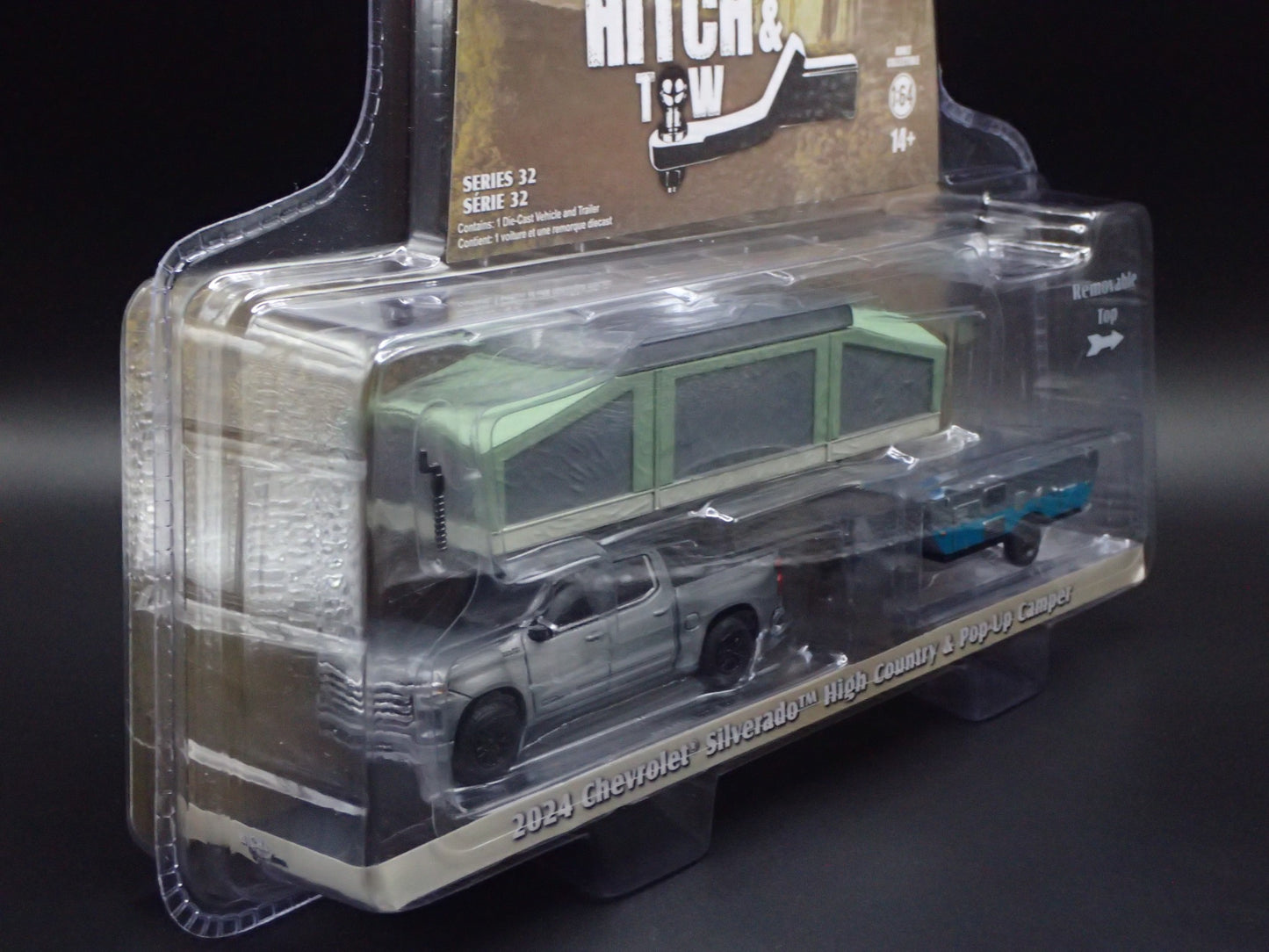 2024 CHEVY SILVERADO & POP UP CAMPER 2025 GREENLIGHT RAW CHASE HITCH & TOW 32