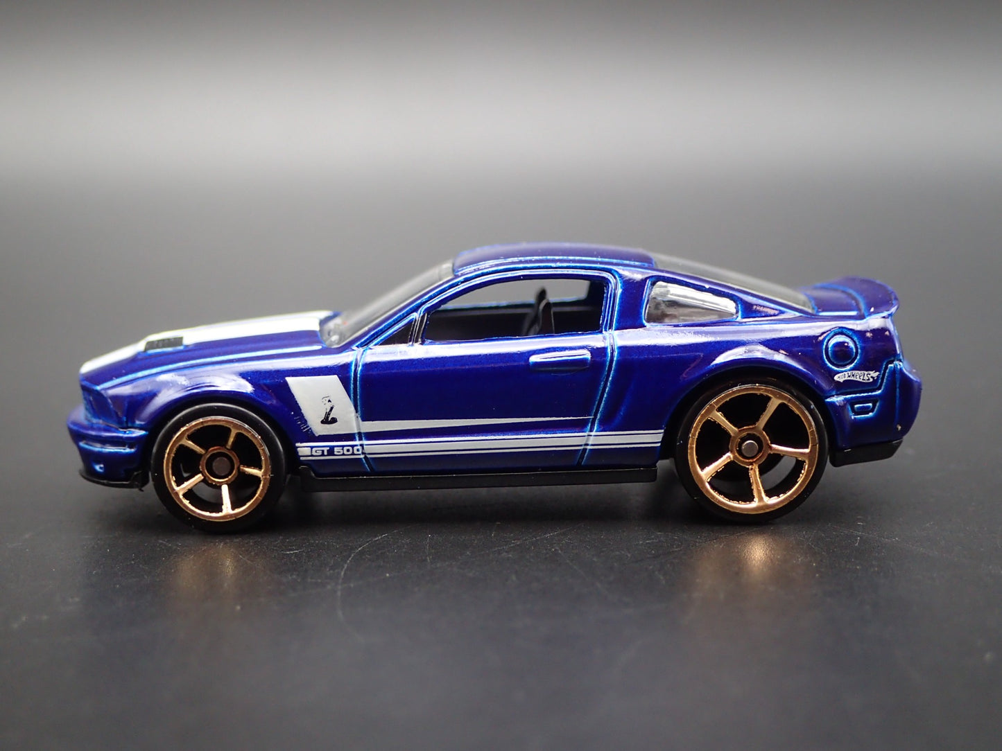 2007 07 FORD MUSTANG SHELBY GT500 BLUE 1:64 SCALE COLLECTIBLE DIECAST MODEL CAR