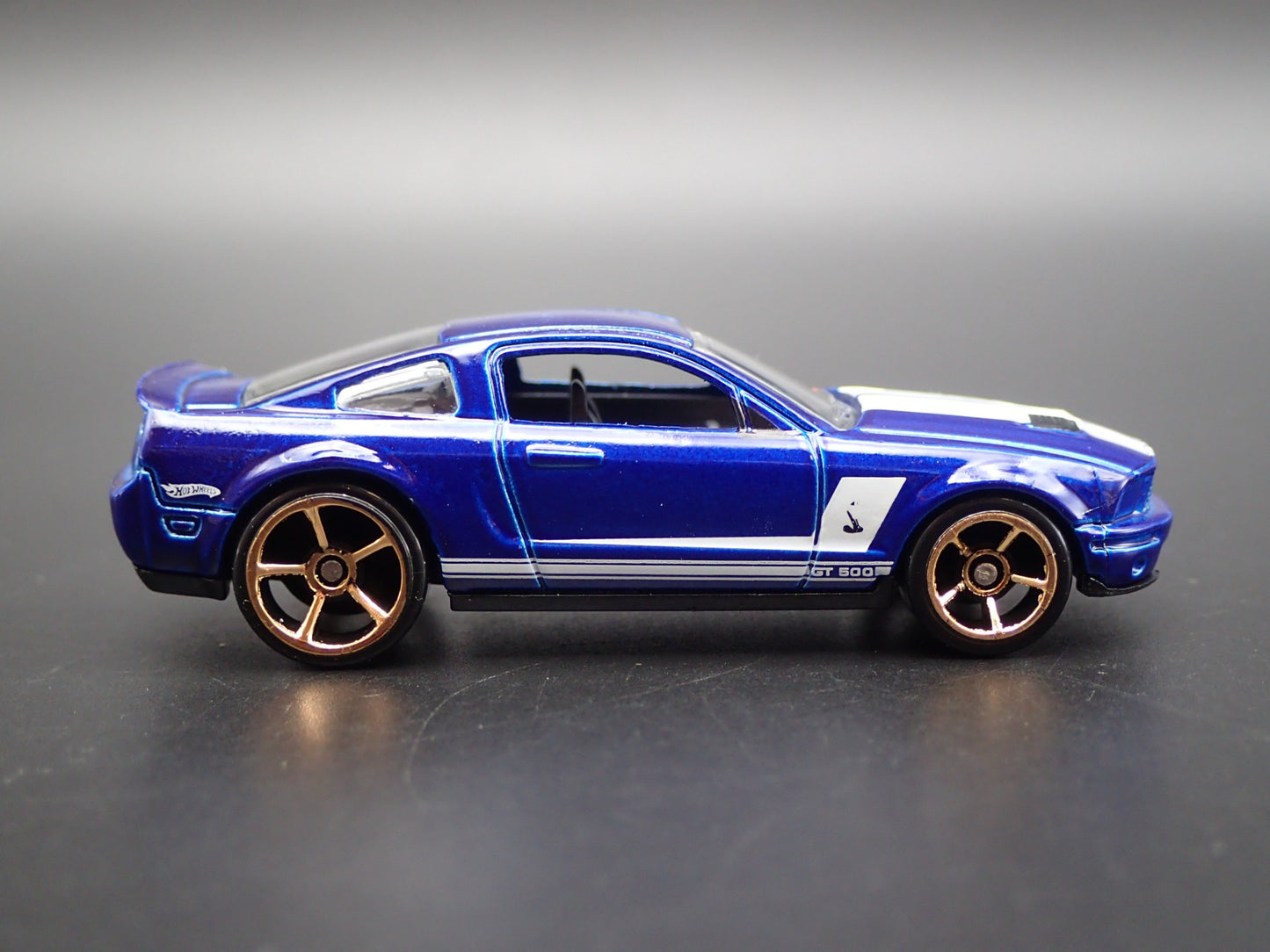 2007 07 FORD MUSTANG SHELBY GT500 BLUE 1:64 SCALE COLLECTIBLE DIECAST MODEL CAR