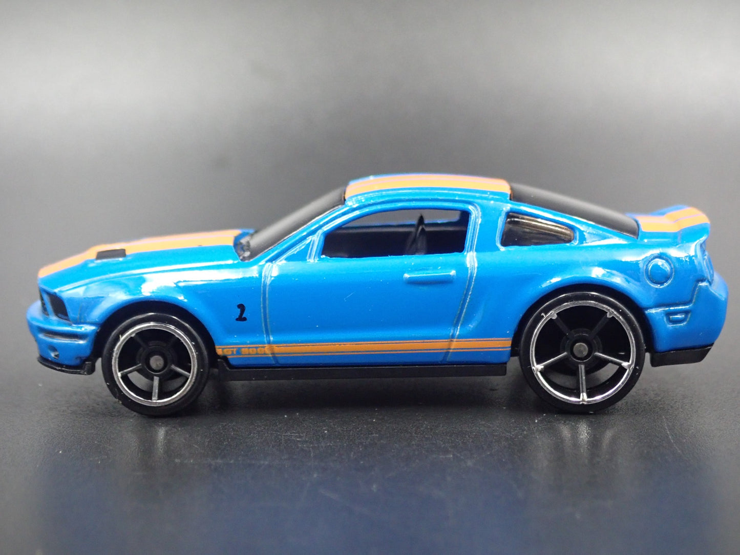 2007 07 FORD MUSTANG SHELBY GT500 BLUE 1:64 SCALE COLLECTIBLE DIECAST MODEL CAR