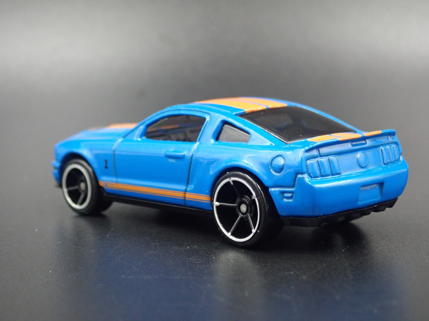 2007 07 FORD MUSTANG SHELBY GT500 BLUE 1:64 SCALE COLLECTIBLE DIECAST MODEL CAR