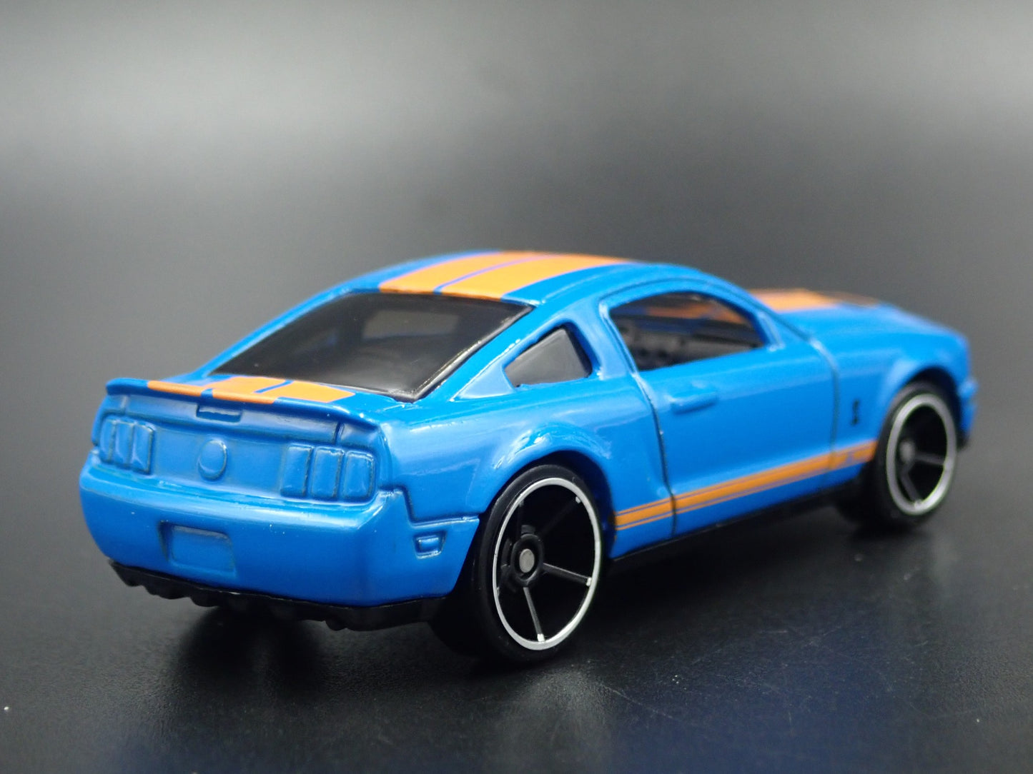 2007 07 FORD MUSTANG SHELBY GT500 BLUE 1:64 SCALE COLLECTIBLE DIECAST MODEL CAR