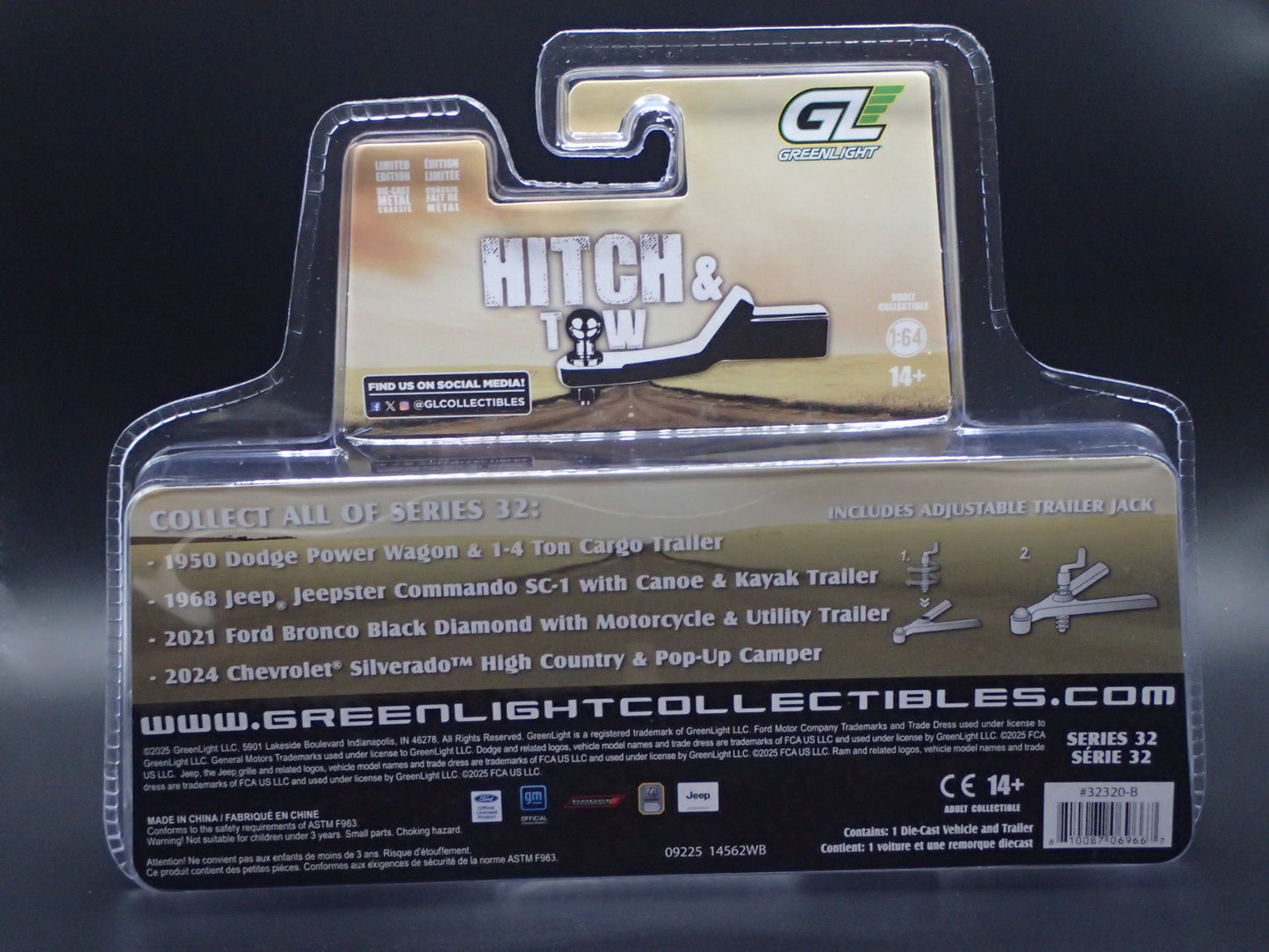 1968 JEEP JEEPSTER CANOE KAYAK TRAILER 2025 GREENLIGHT RAW CHASE HITCH & TOW 32