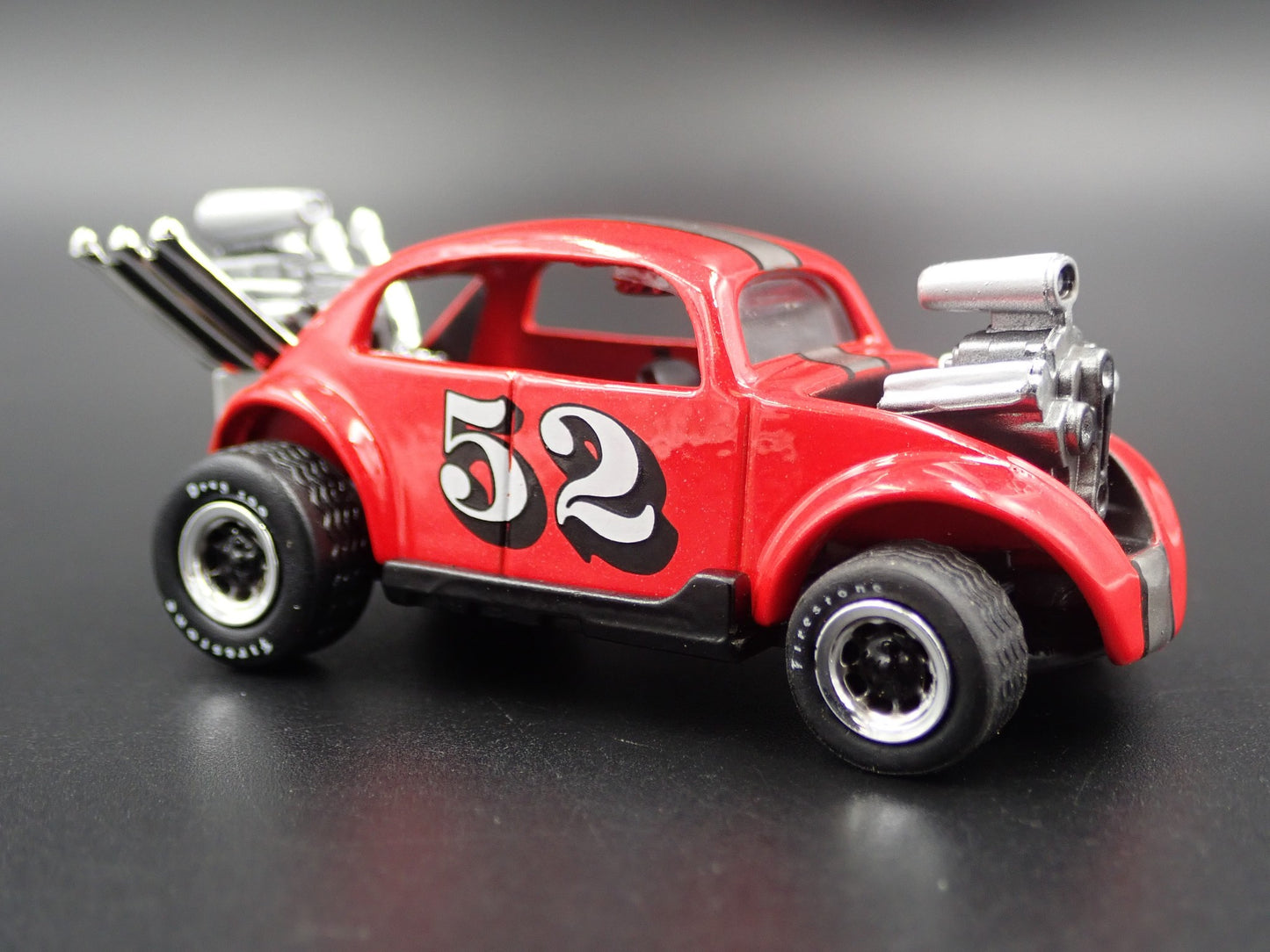 VW VOLKSWAGEN BAJA BEETLE BUG RED RARE 1/64 SCALE COLLECTIBLE DIECAST MODEL CAR