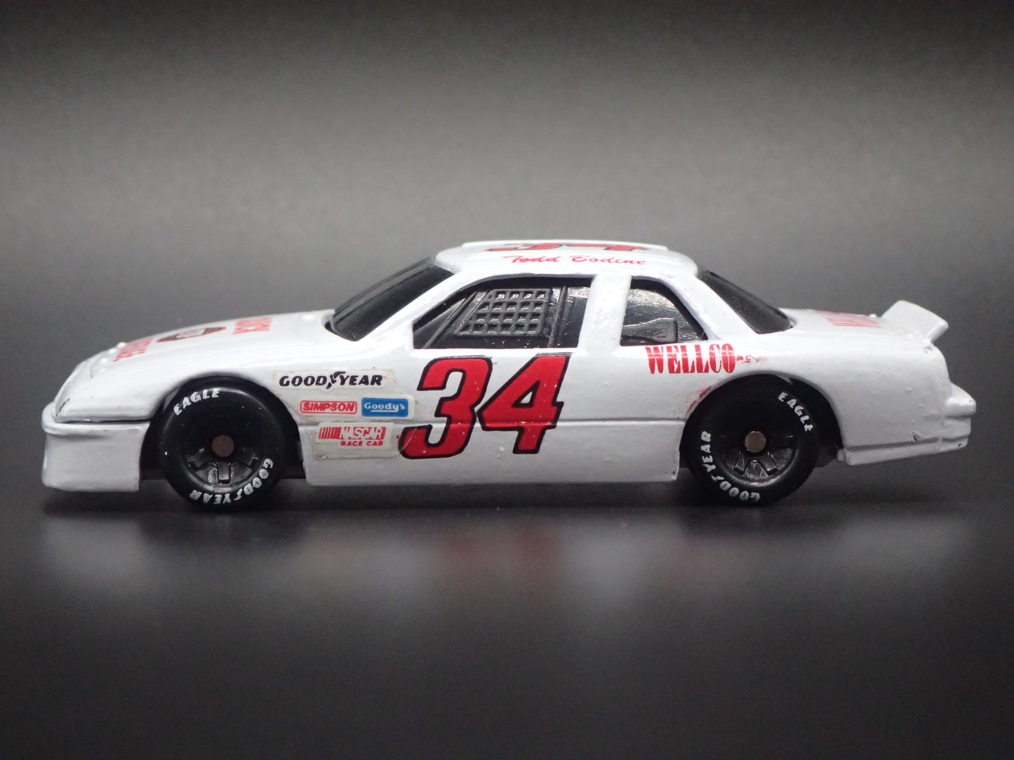 1991 91 BUICK REGAL 34 TODD BODINE NASCAR 1:64 SCALE DIECAST MODEL CAR