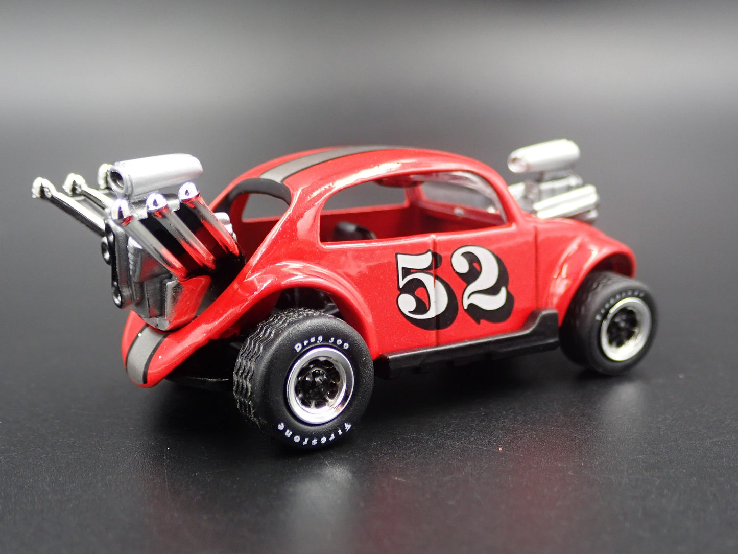 VW VOLKSWAGEN BAJA BEETLE BUG RED RARE 1/64 SCALE COLLECTIBLE DIECAST MODEL CAR