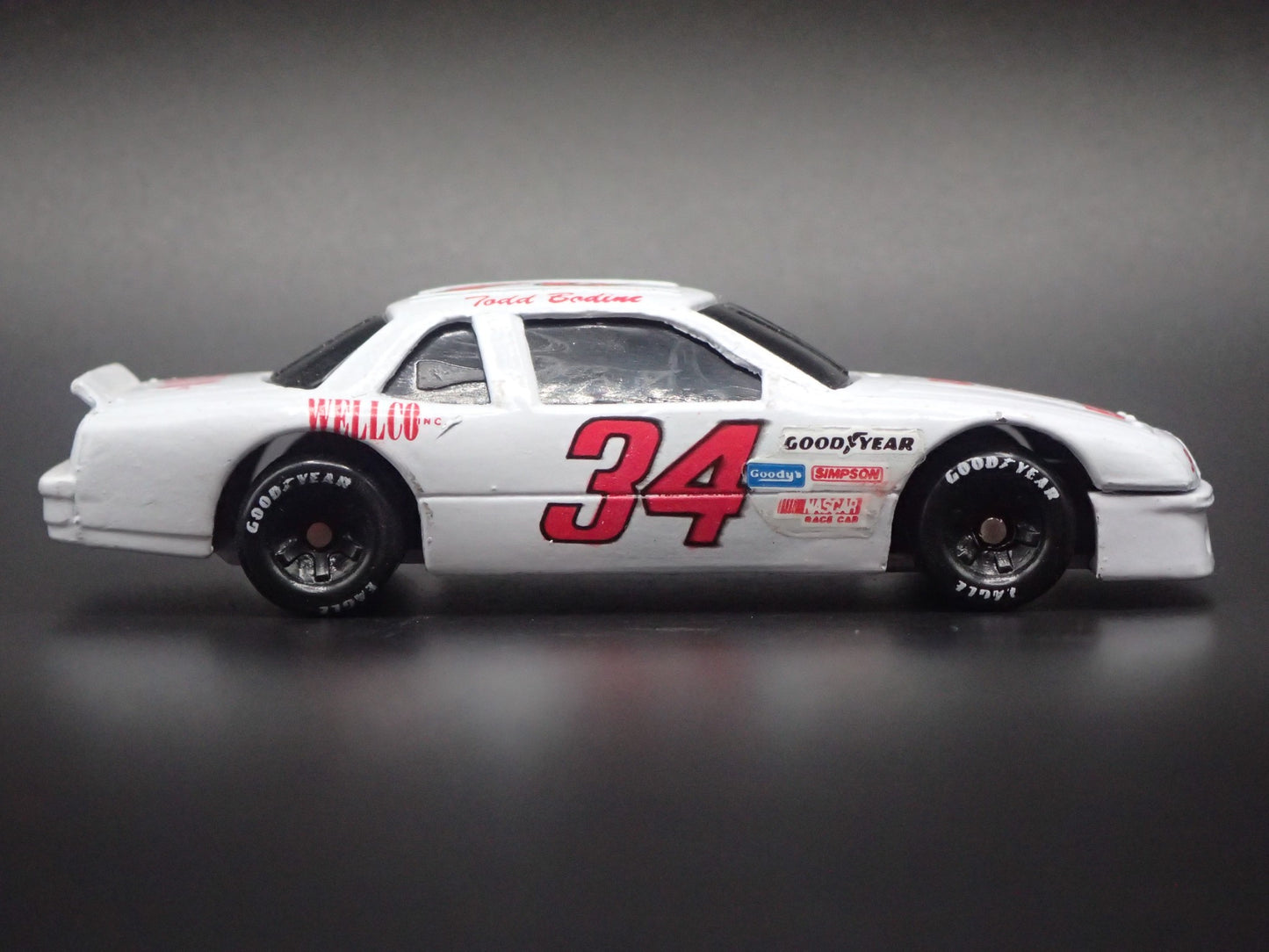 1991 91 BUICK REGAL 34 TODD BODINE NASCAR 1:64 SCALE DIECAST MODEL CAR