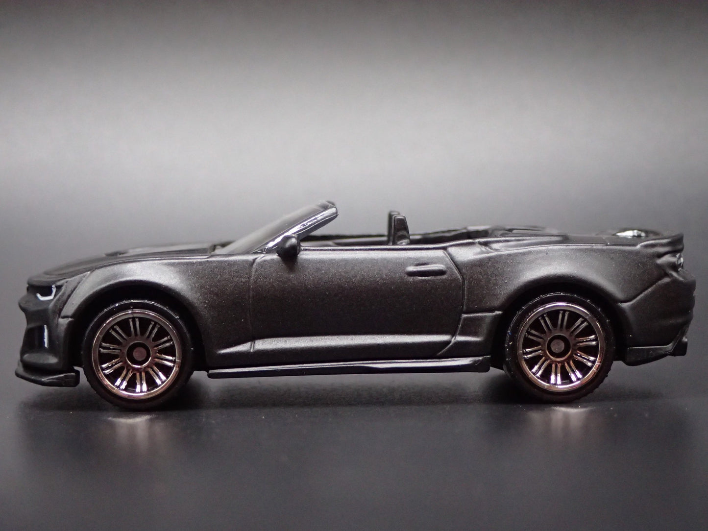 2016-2024 CHEVY CHEVROLET CAMARO CONVERTIBLE BLACK 1/64 SCALE DIECAST MODEL CAR