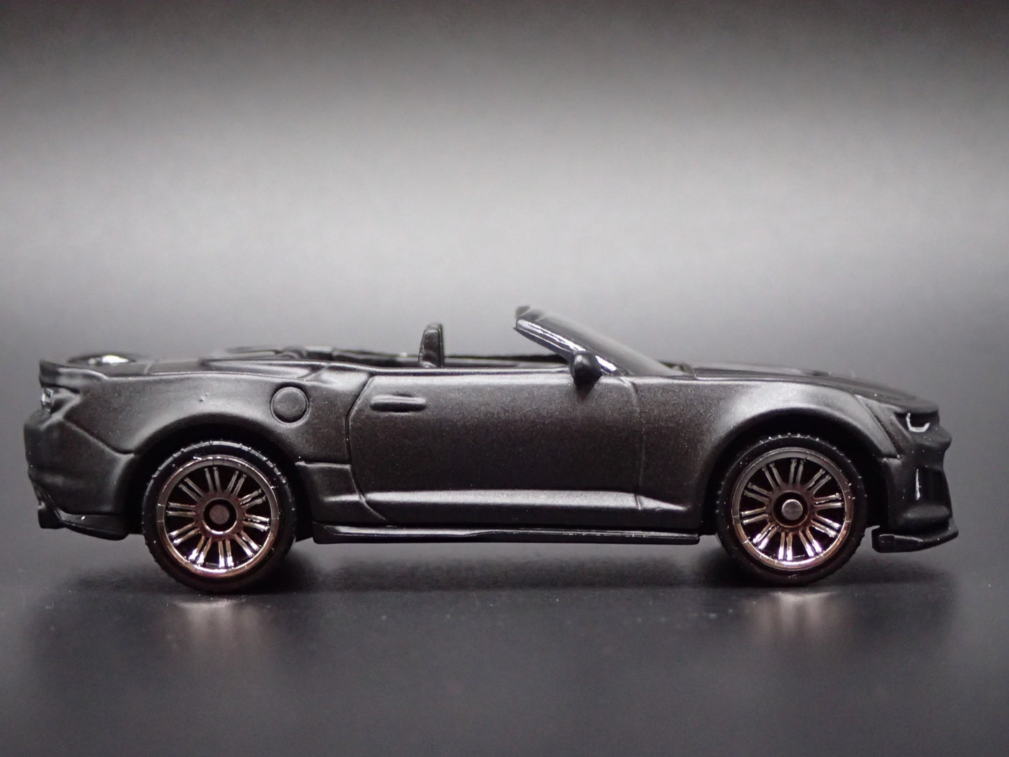 2016-2024 CHEVY CHEVROLET CAMARO CONVERTIBLE BLACK 1/64 SCALE DIECAST MODEL CAR