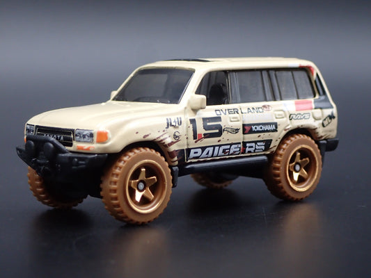 1990-1998 TOYOTA LAND CRUISER 80 RARE 1/64 SCALE DIORAMA DIECAST MODEL CAR