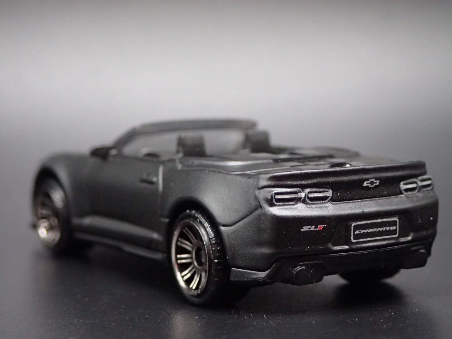2016-2024 CHEVY CHEVROLET CAMARO CONVERTIBLE BLACK 1/64 SCALE DIECAST MODEL CAR