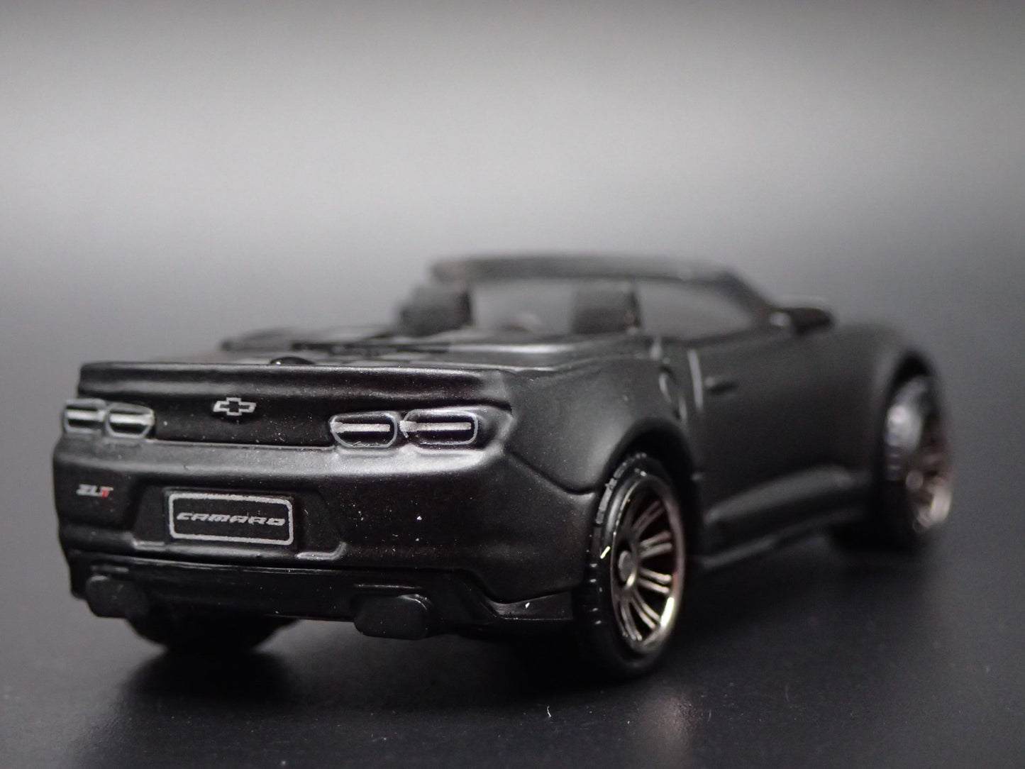 2016-2024 CHEVY CHEVROLET CAMARO CONVERTIBLE BLACK 1/64 SCALE DIECAST MODEL CAR