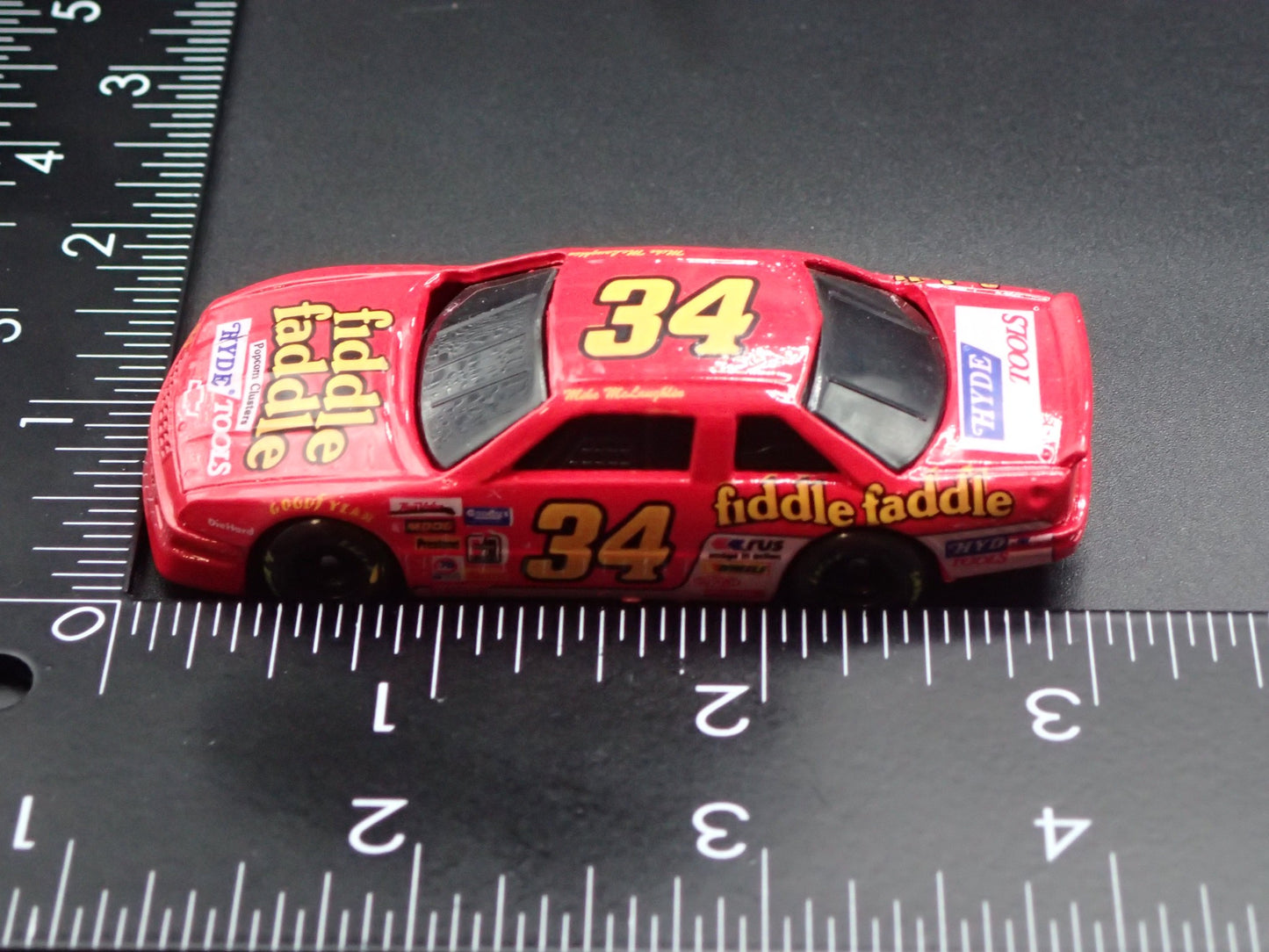 1994 94 CHEVY LUMINA 34 MIKE MCLAUGHLIN NASCAR 1:64 SCALE DIECAST MODEL CAR