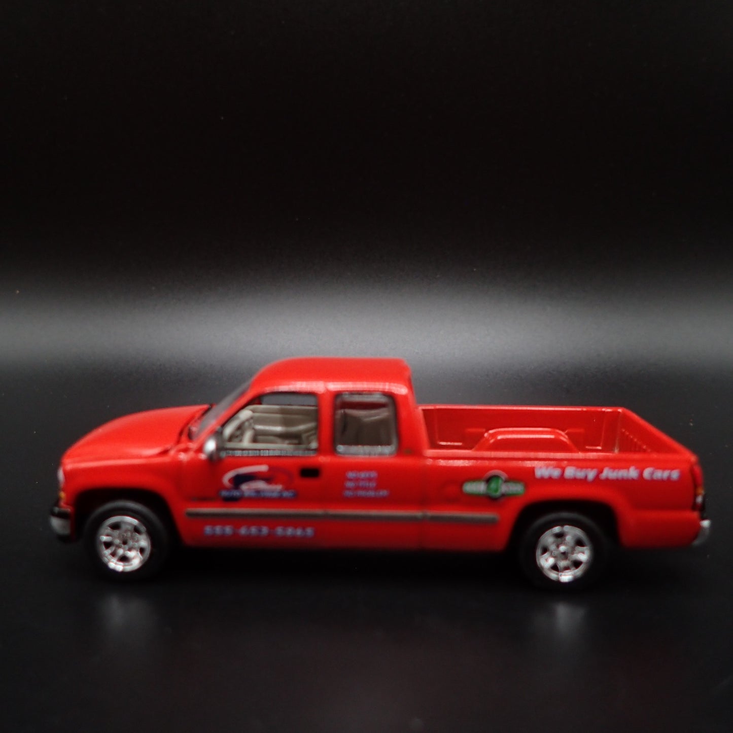 1999-2007 CHEVY CHEVROLET SILVERADO TRUCK W HITCH 1:64 SCALE DIECAST MODEL CAR