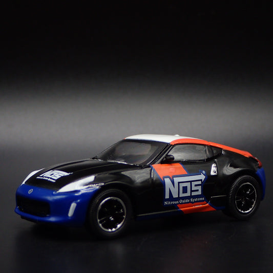 2009-2020 NISSAN 370Z NOS BLACK 1:64 SCALE COLLECTIBLE DIORAMA DIECAST MODEL CAR