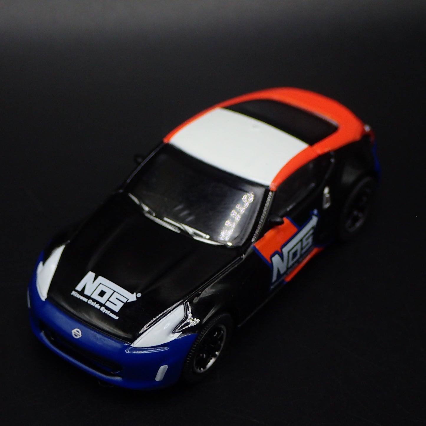 2009-2020 NISSAN 370Z NOS BLACK 1:64 SCALE COLLECTIBLE DIORAMA DIECAST MODEL CAR