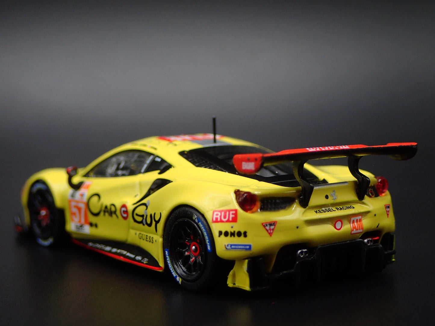 2015-2019 FERRARI 488 GTE 24H OF LE MANS 2023 RUF  1:64 SCALE DIECAST MODEL CAR
