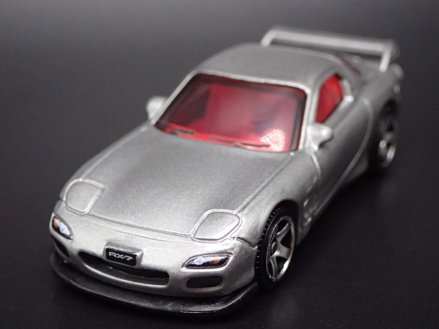 1998-2002 MAZDA RX7 JDM SILVER 1:64 SCALE COLLECTIBLE DIORAMA DIECAST MODEL CAR