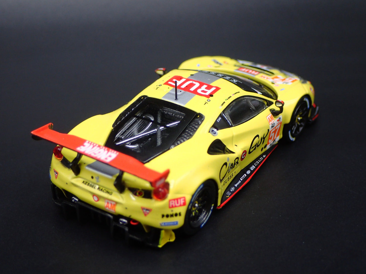 2015-2019 FERRARI 488 GTE 24H OF LE MANS 2023 RUF  1:64 SCALE DIECAST MODEL CAR