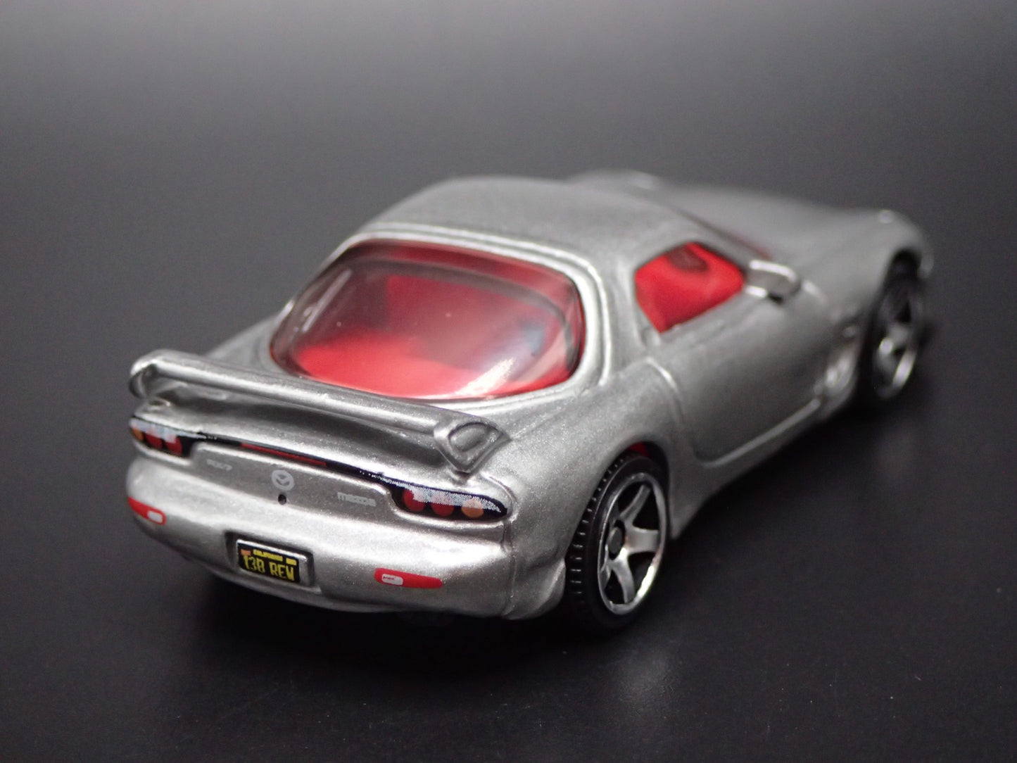 1998-2002 MAZDA RX7 JDM SILVER 1:64 SCALE COLLECTIBLE DIORAMA DIECAST MODEL CAR