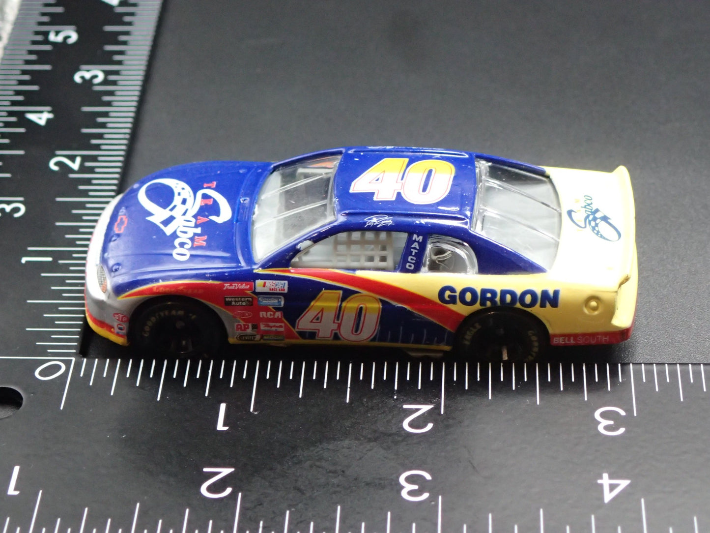 1997 97 CHEVROLET MONTE CARLO 40 ROBBY GORDON NASCAR 1:64 DIECAST MODEL CAR