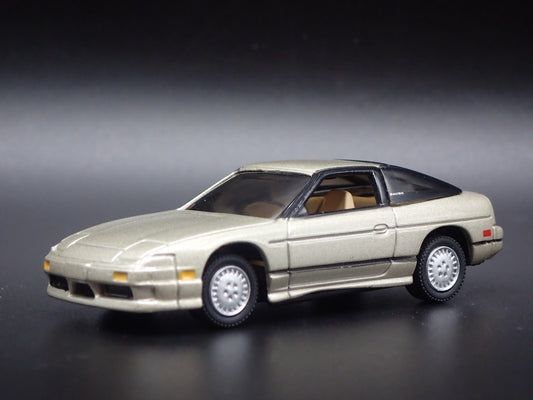 1989-1998 NISSAN 240SX TAN RARE 1:64 SCALE COLLECTIBLE DIORAMA DIECAST MODEL CAR