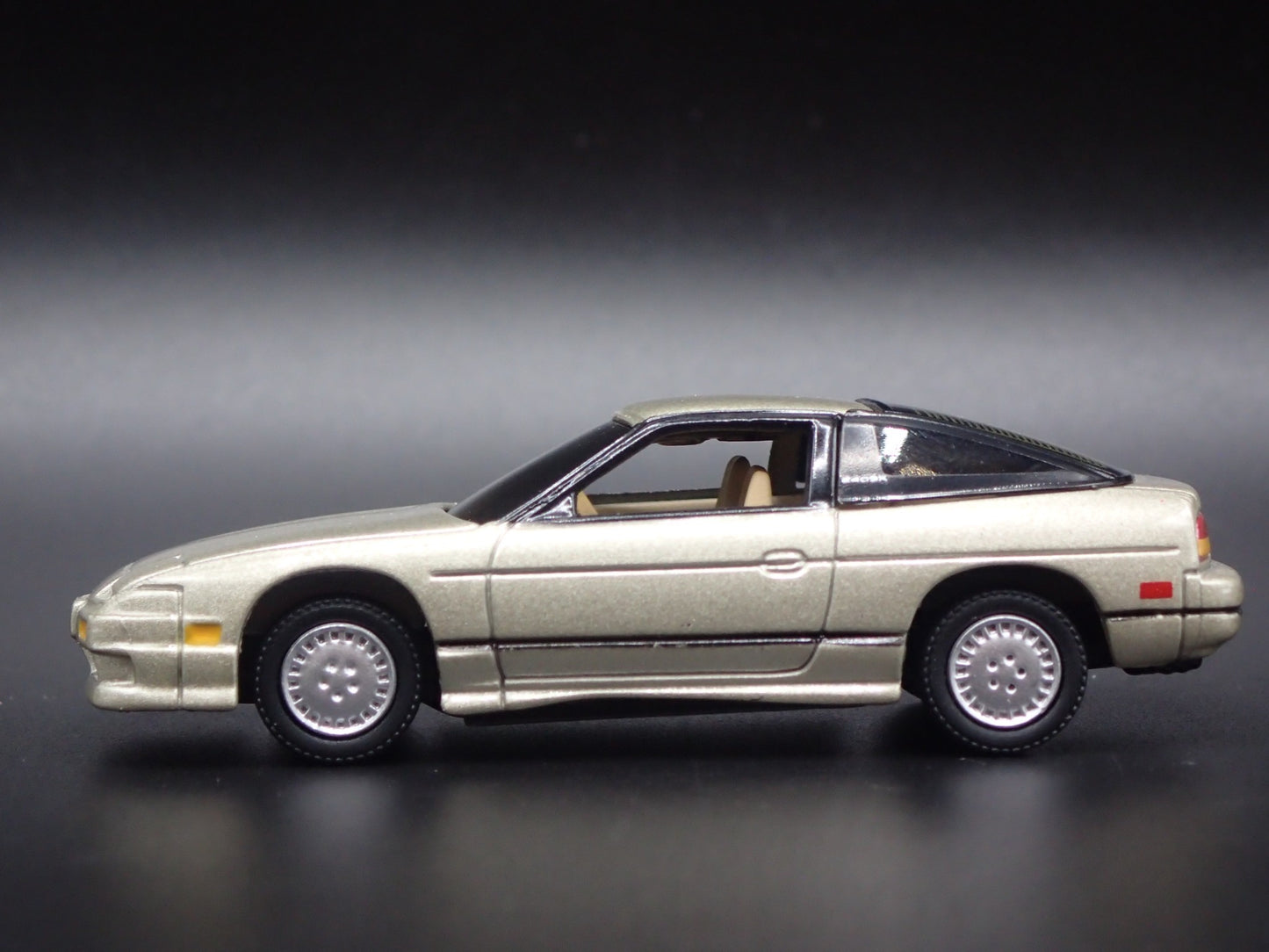 1989-1998 NISSAN 240SX TAN RARE 1:64 SCALE COLLECTIBLE DIORAMA DIECAST MODEL CAR