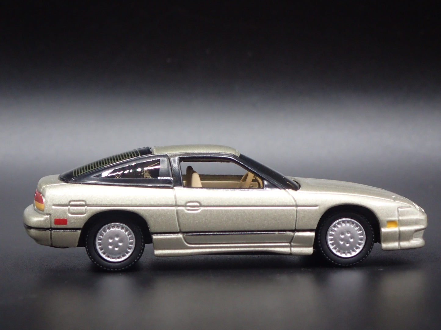 1989-1998 NISSAN 240SX TAN RARE 1:64 SCALE COLLECTIBLE DIORAMA DIECAST MODEL CAR