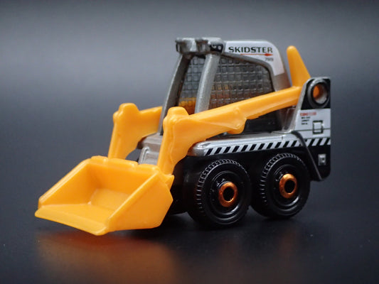 CONSTRUCTION SKIDSTER BOBCAT GRAY 1:64 MB SCALE COLLECTIBLE DIECAST MODEL CAR