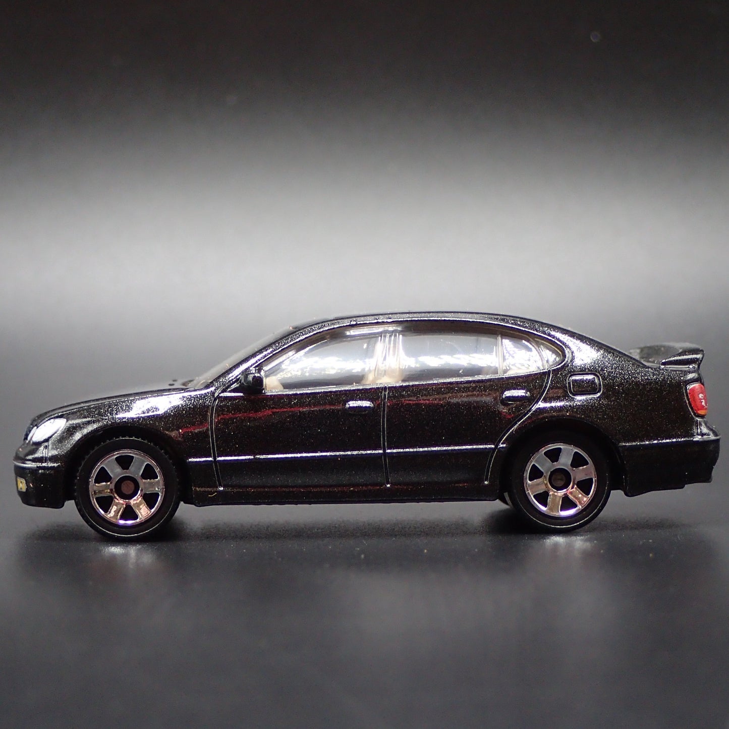 2004 04 LEXUS GS400 4 DOOR BLACK 1/64 SCALE DIORAMA DIECAST MODEL CAR