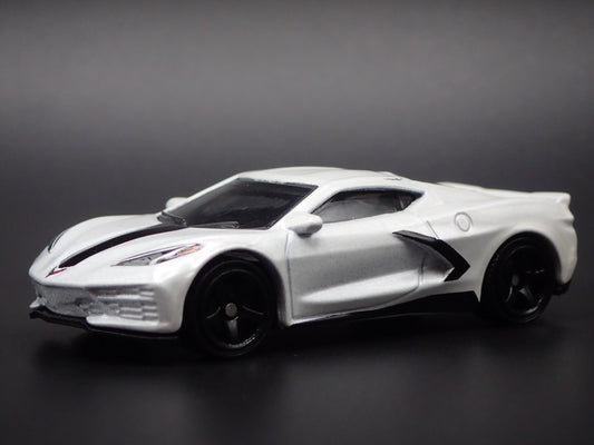 2020-2025 CHEVY CHEVROLET CORVETTE STINGRAY C8 WHIT 1:64 SCALE DIECAST MODEL CAR