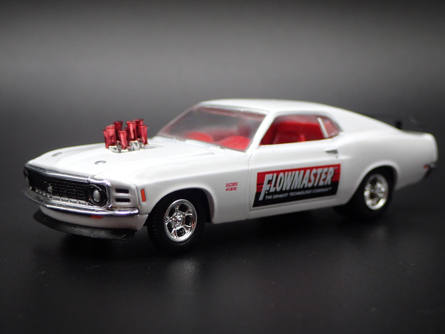 1970 70 FORD MUSTANG BOSS 429 FASTBACK FLOWMASTER 1:64 SCALE DIECAST MODEL CAR