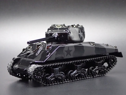 WWII M4 SHERMAN TANK 76 LONG BARREL 1:64 SCALE COLLECTIBLE DIECAST MODEL CAR