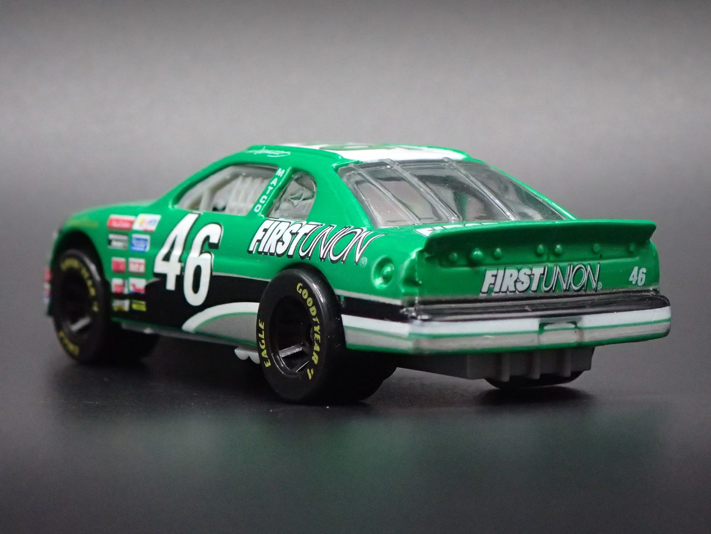 1997 97 CHEVROLET MONTE CARLO 46 WALLY DALLENBACH NASCAR 1:64 SCALE DIECAST CAR