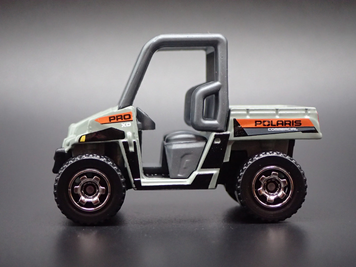 2023-2026 POLARIS RANGER EV OFF ROAD GRAY 1/64 SCALE DIORAMA DIECAST MODEL CAR