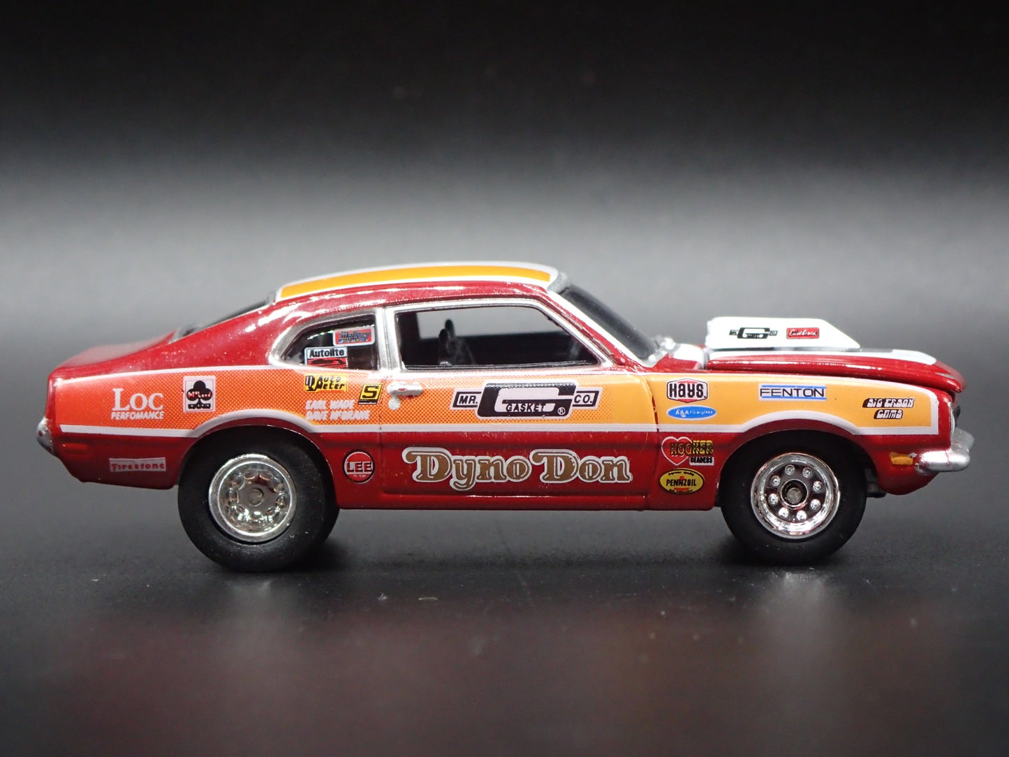 1970 70 FORD MAVERICK MR GASKET CO DON NICHOLSON 1:64 SCALE DIECAST MODEL CAR