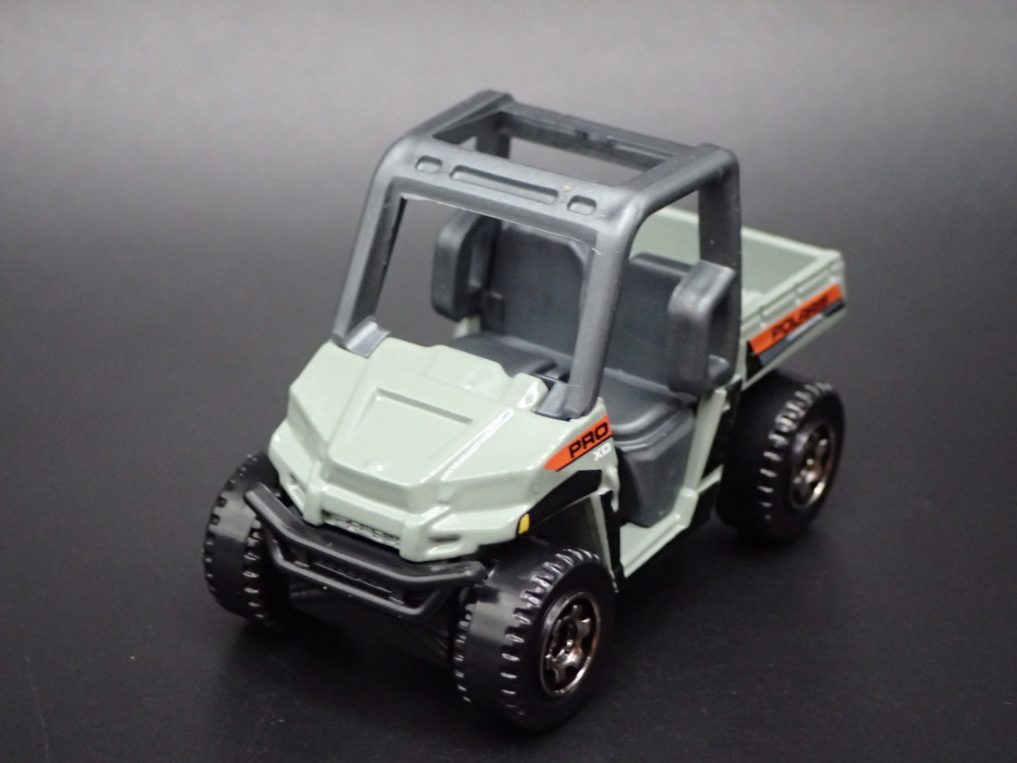 2023-2026 POLARIS RANGER EV OFF ROAD GRAY 1/64 SCALE DIORAMA DIECAST MODEL CAR