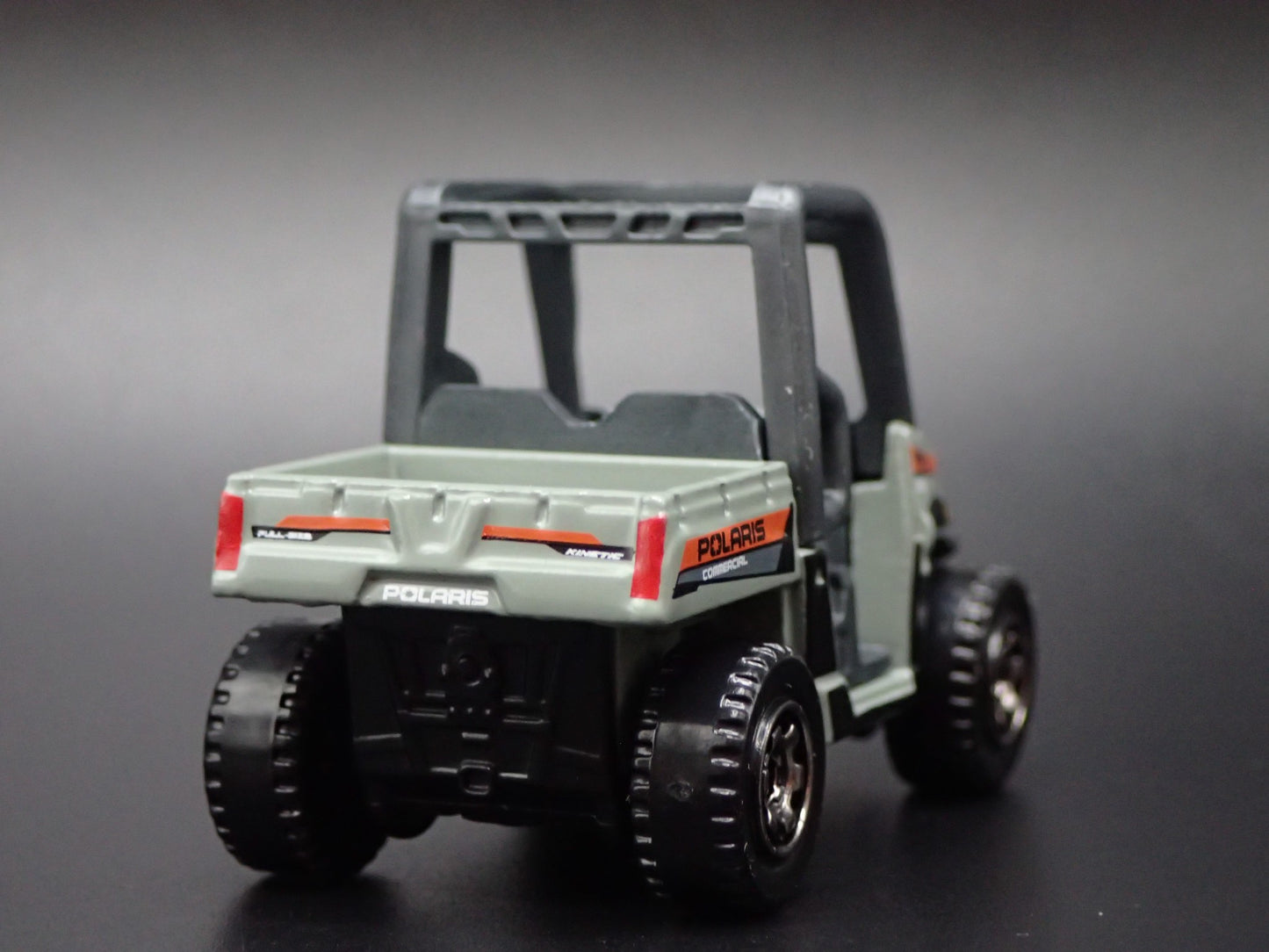 2023-2026 POLARIS RANGER EV OFF ROAD GRAY 1/64 SCALE DIORAMA DIECAST MODEL CAR