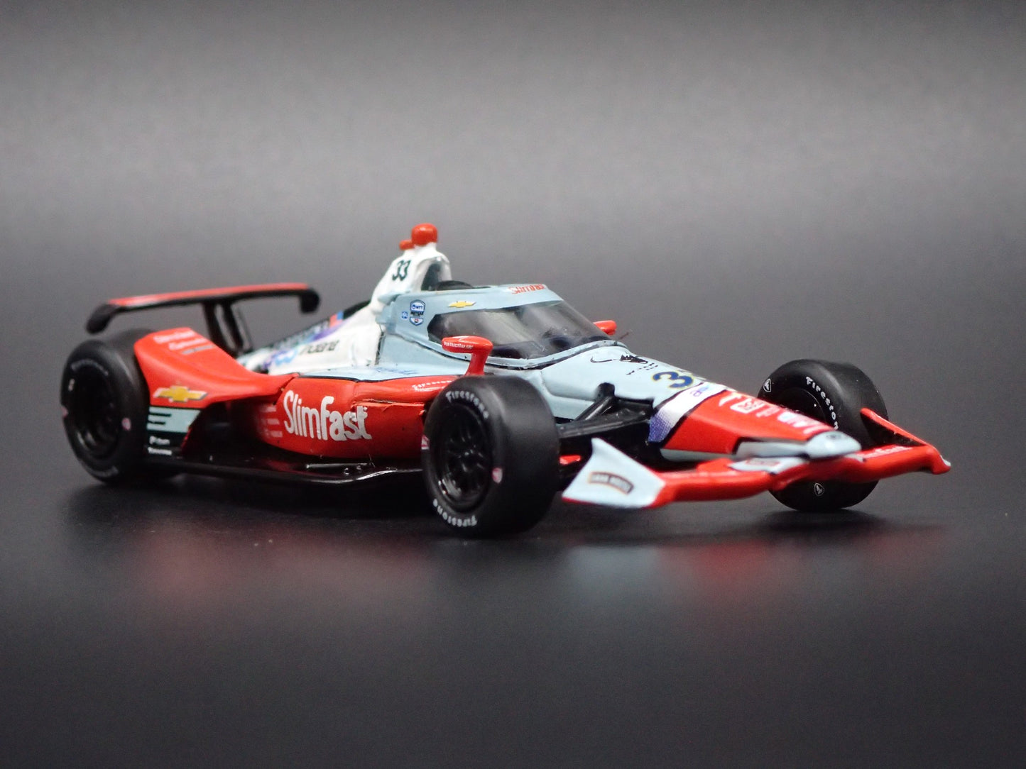2026 26 INDY CAR CHEVY 33 ED CARPENTER SLIMFAST 1:64 SCALE DIECAST MODEL CAR