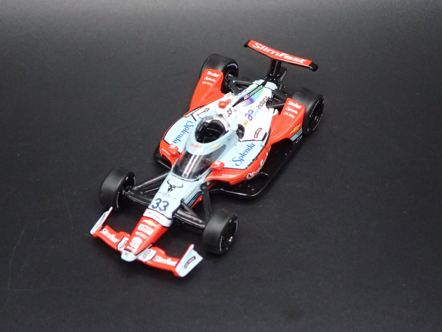 2026 26 INDY CAR CHEVY 33 ED CARPENTER SLIMFAST 1:64 SCALE DIECAST MODEL CAR