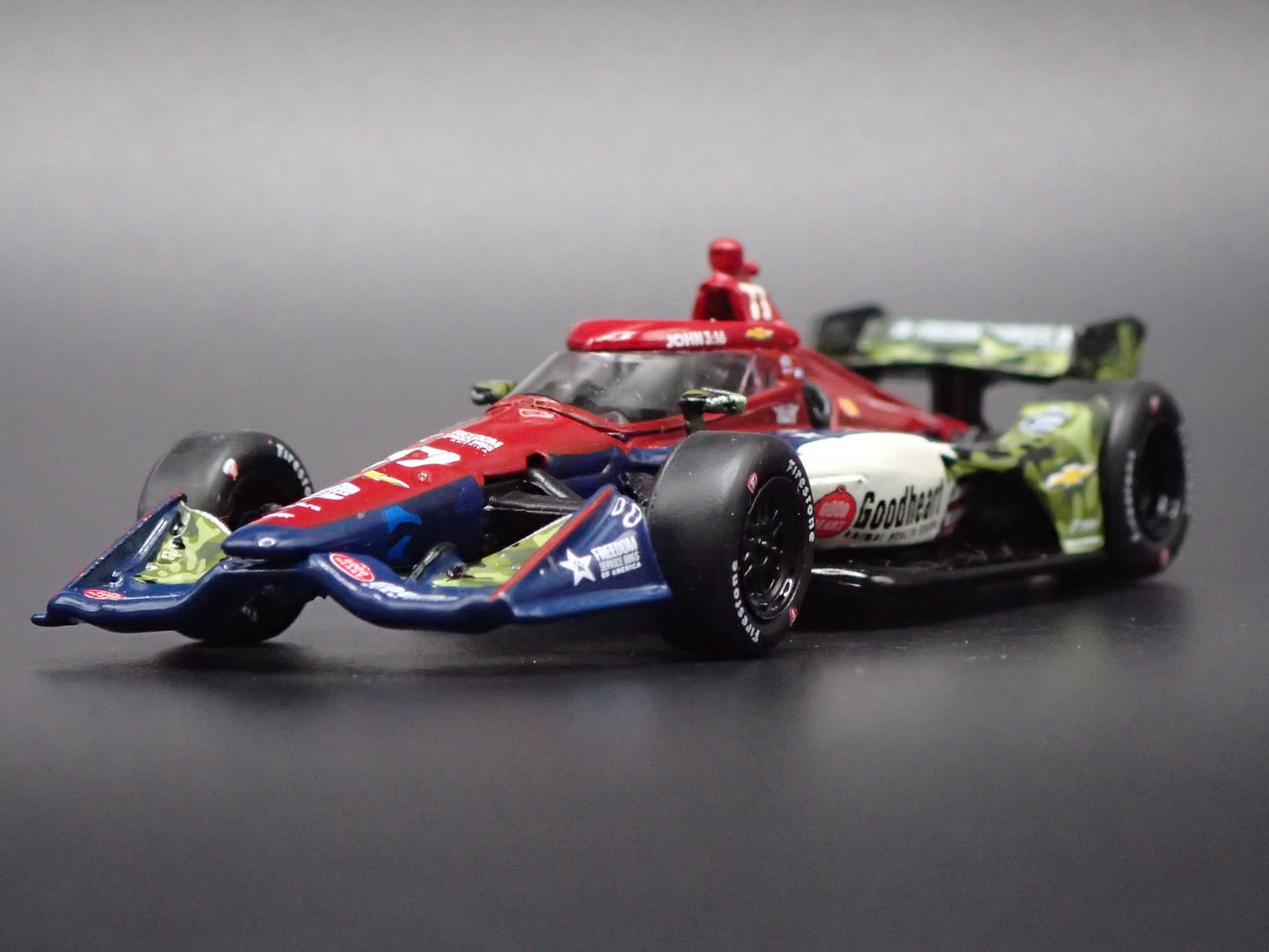 2026 26 INDY CAR CHEVY 77 STING RAY ROBB GOODHEART 1:64 SCALE DIECAST MODEL CAR