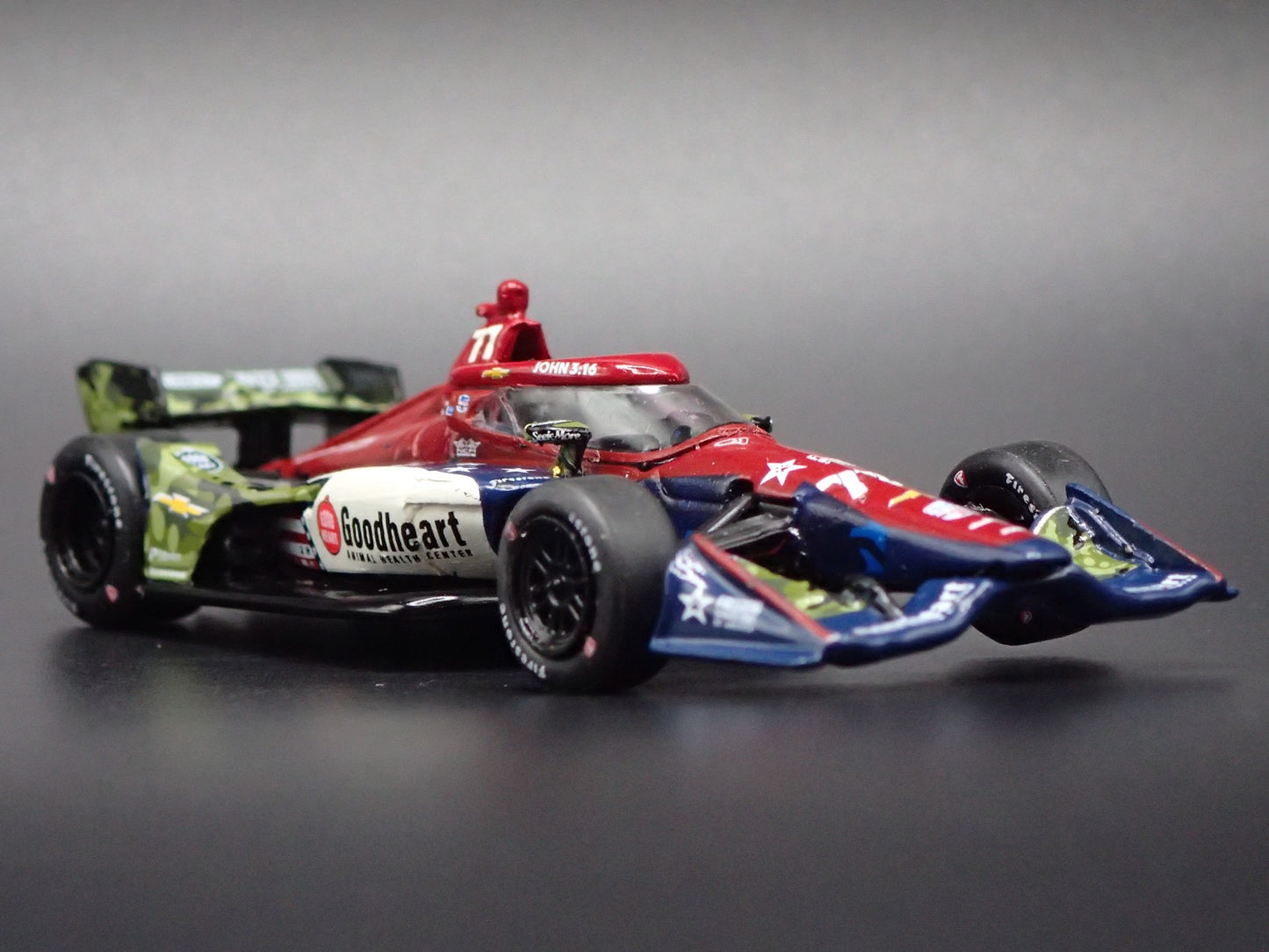 2026 26 INDY CAR CHEVY 77 STING RAY ROBB GOODHEART 1:64 SCALE DIECAST MODEL CAR