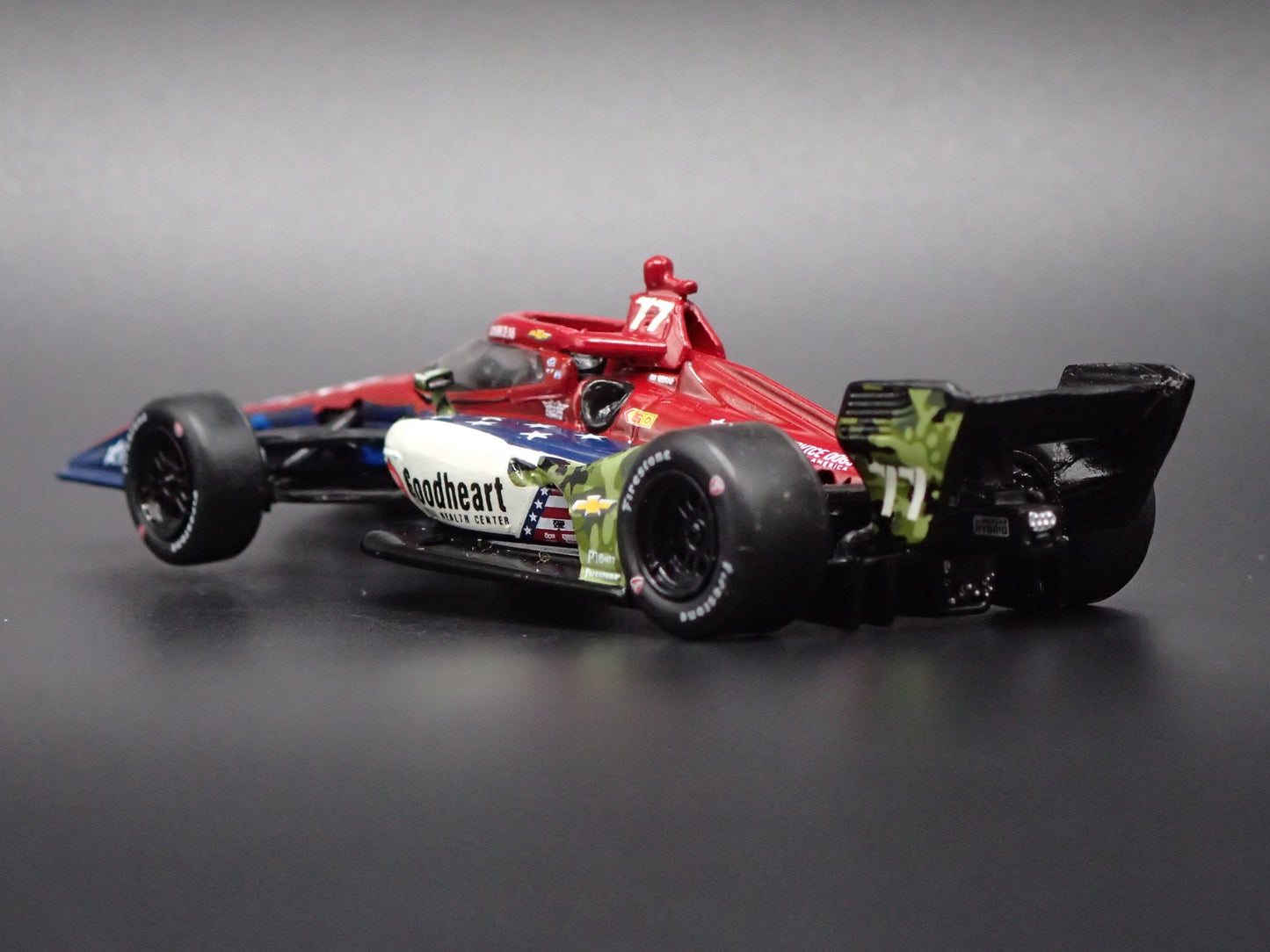 2026 26 INDY CAR CHEVY 77 STING RAY ROBB GOODHEART 1:64 SCALE DIECAST MODEL CAR